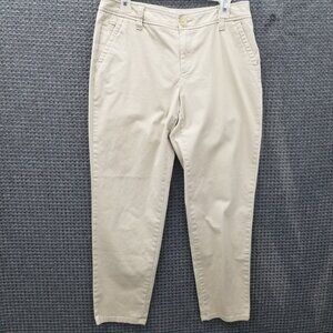 Liz Claiborne Classic Tan Khaki Pants Women's 6